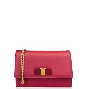 Vitello Leather Shoulder Bag