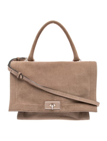 Suede Crossbody Bag