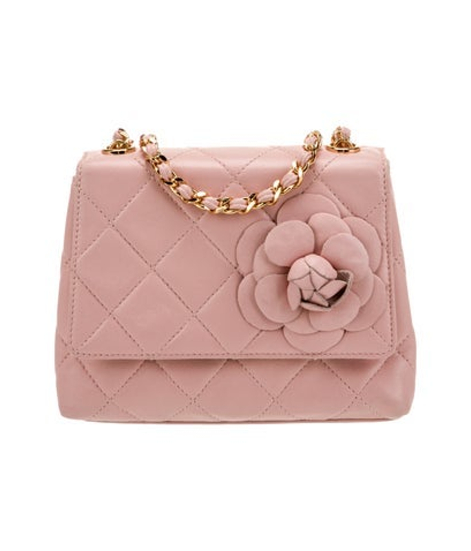 Chanel Mini Camellia Flap Bag