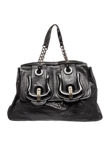 Leather Top Handle Bag Vintage