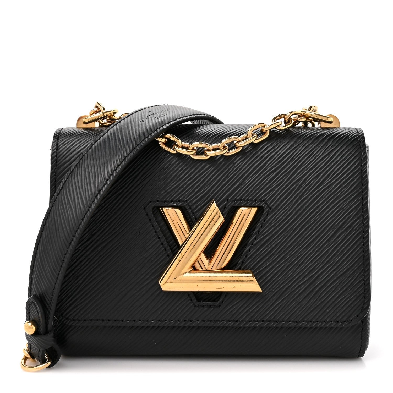Louis Vuitton Epi Twist Shoulder Bag PM Black