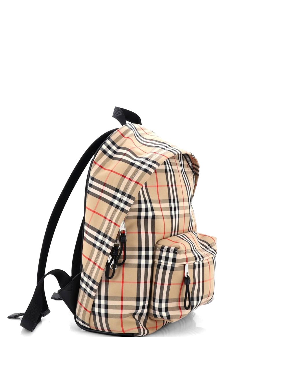 Burberry Jett Vintage Check Canvas Medium backpack