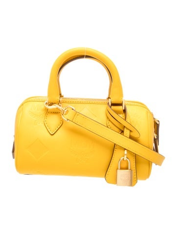 MCM Leather Top Handle Bag w/ Tags