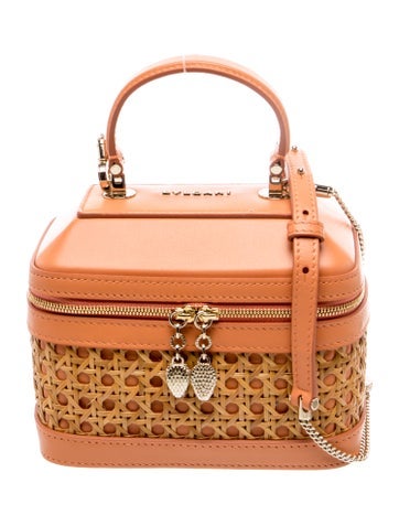 Bvlgari Leather Serpenti Forever Vanity w/ Tags