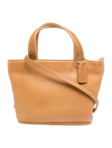 Leather Top Handle Bag