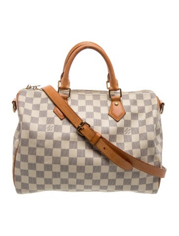 Damier Azur Speedy Bandouliere 30