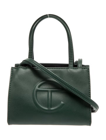 Vegan Leather Top Handle Bag Small