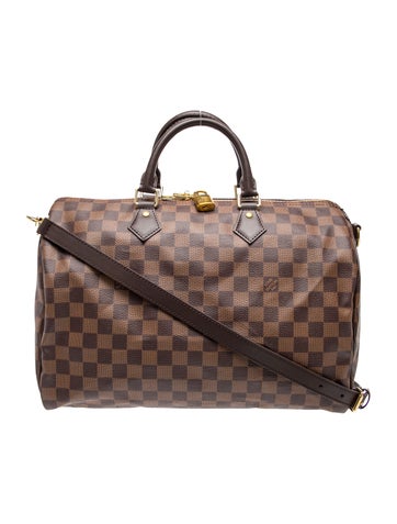 Damier Ebene Speedy Bandouliere 35