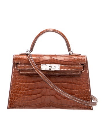2025 Matte Alligator Mini Kelly II Sellier 20