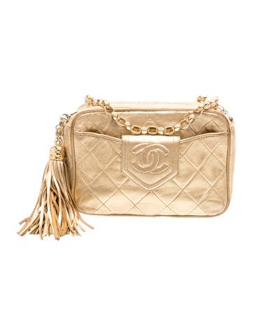 Quilted CC Bijoux Chain Camera Bag
