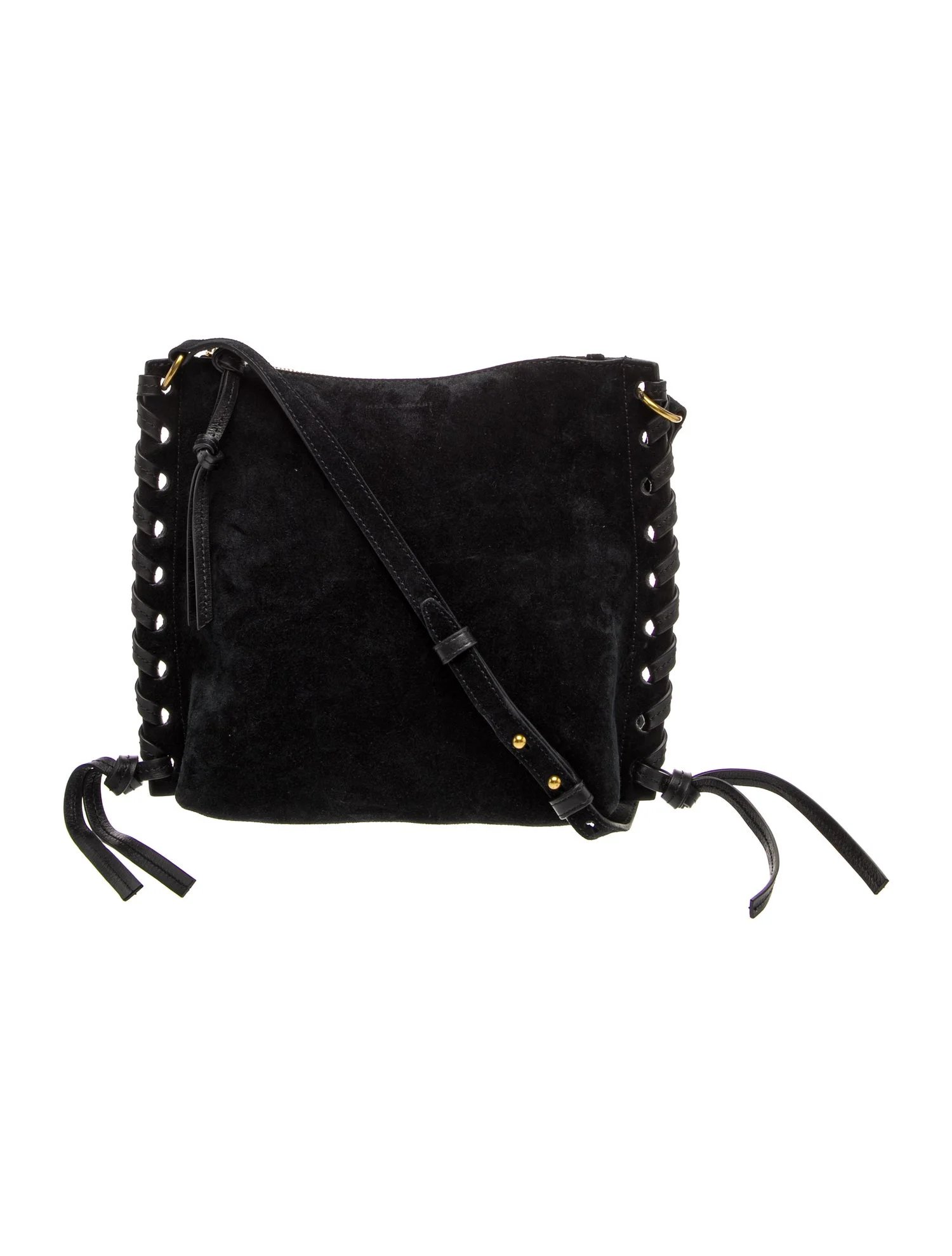 Suede Crossbody Bag