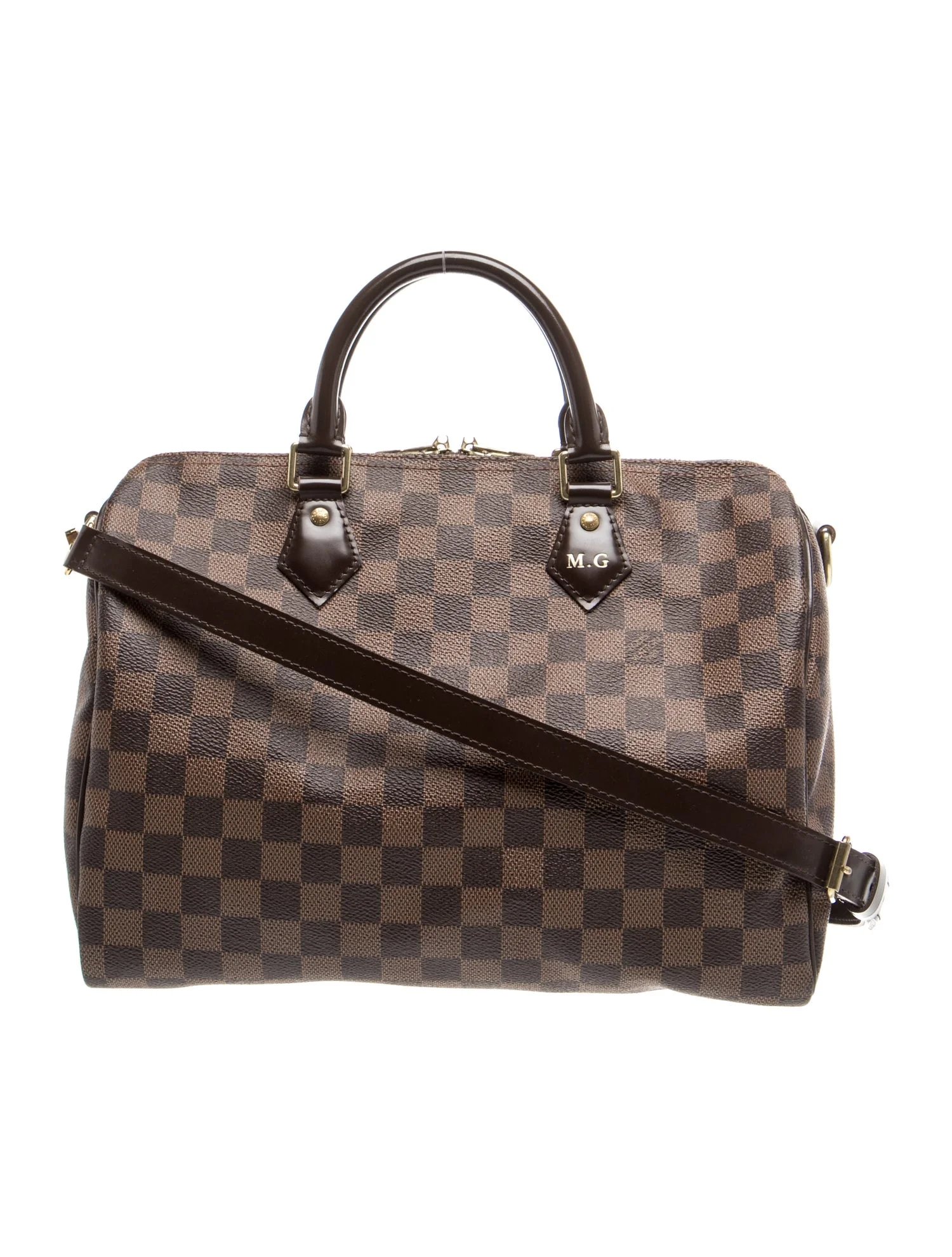 Damier Ebene Speedy Bandouliere 30