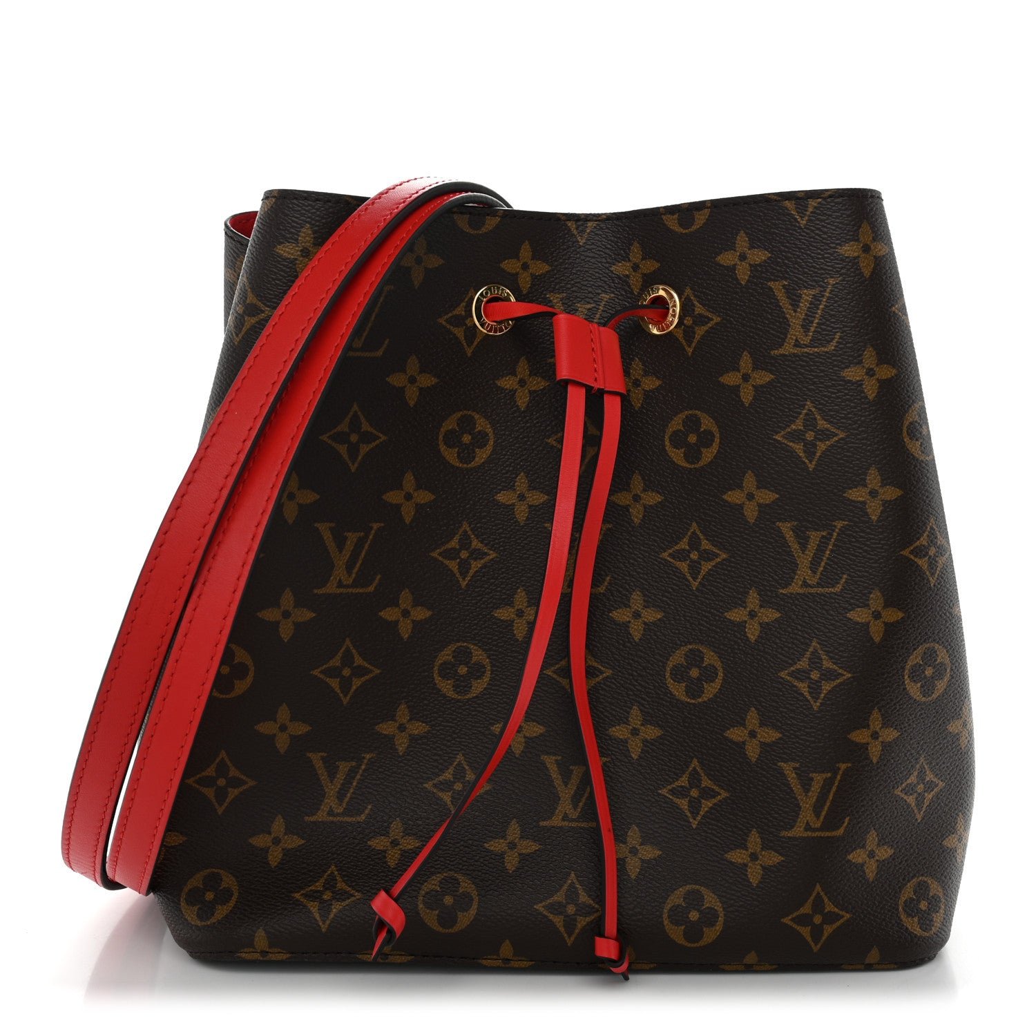 Louis Vuitton Monogram Neonoe MM Coquelicot