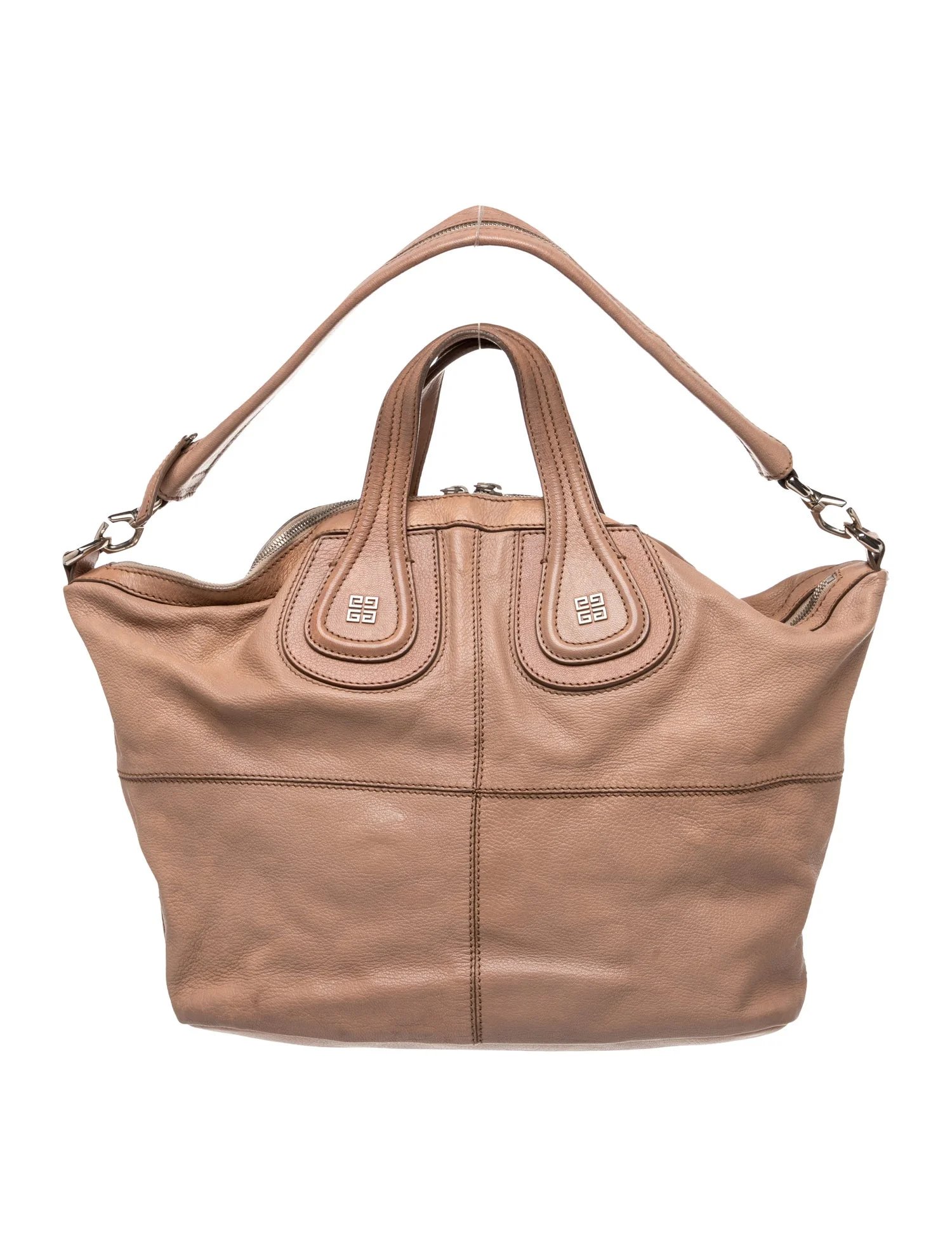 Leather Top Handle Bag