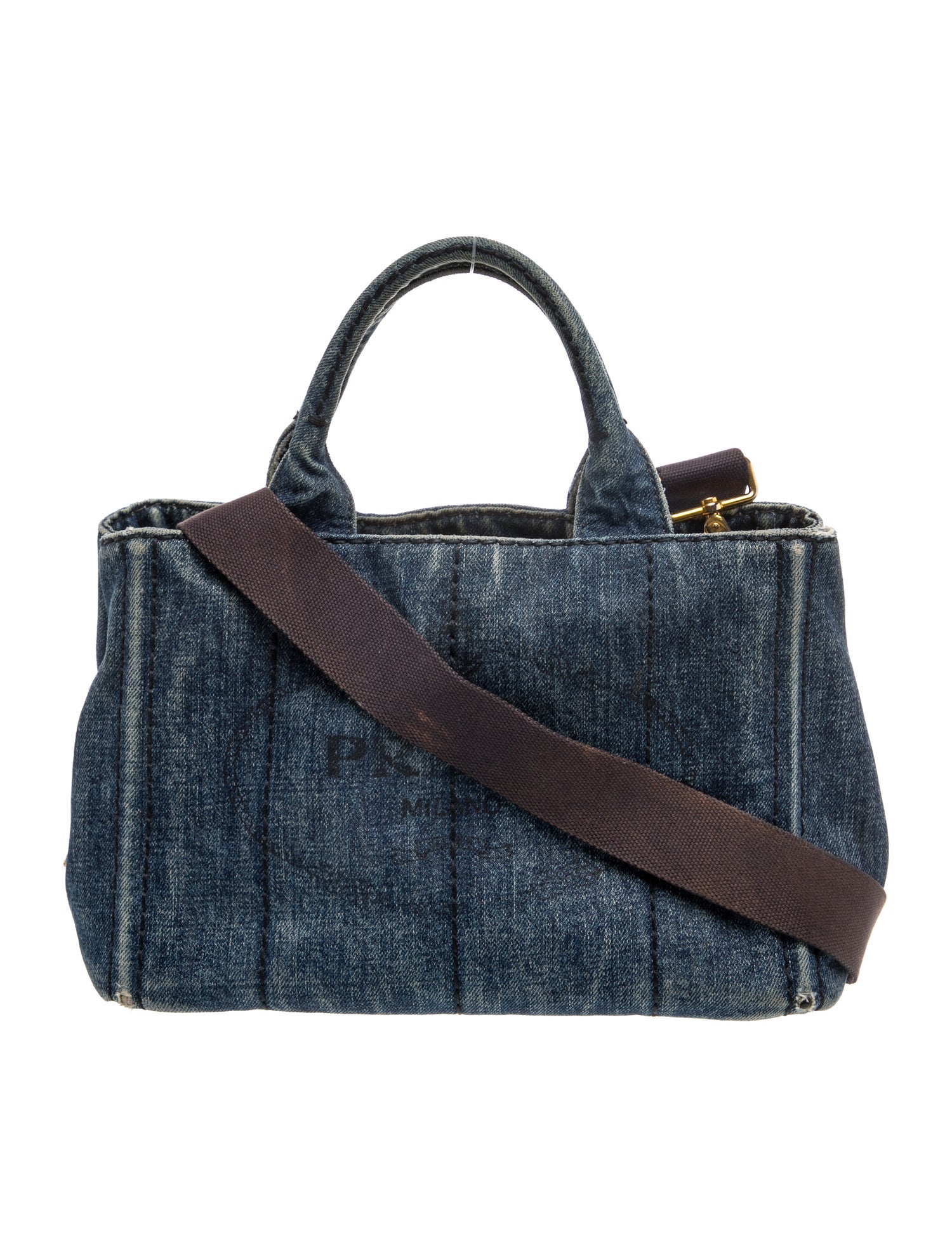 Enameled Metal Triangle Canapa Tote Bag
