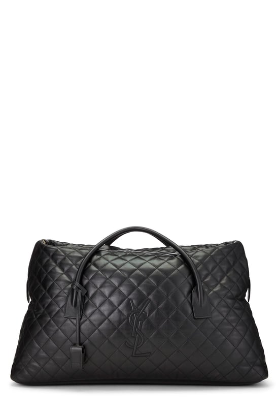 Black Calfskin ES Giant Travel Bag