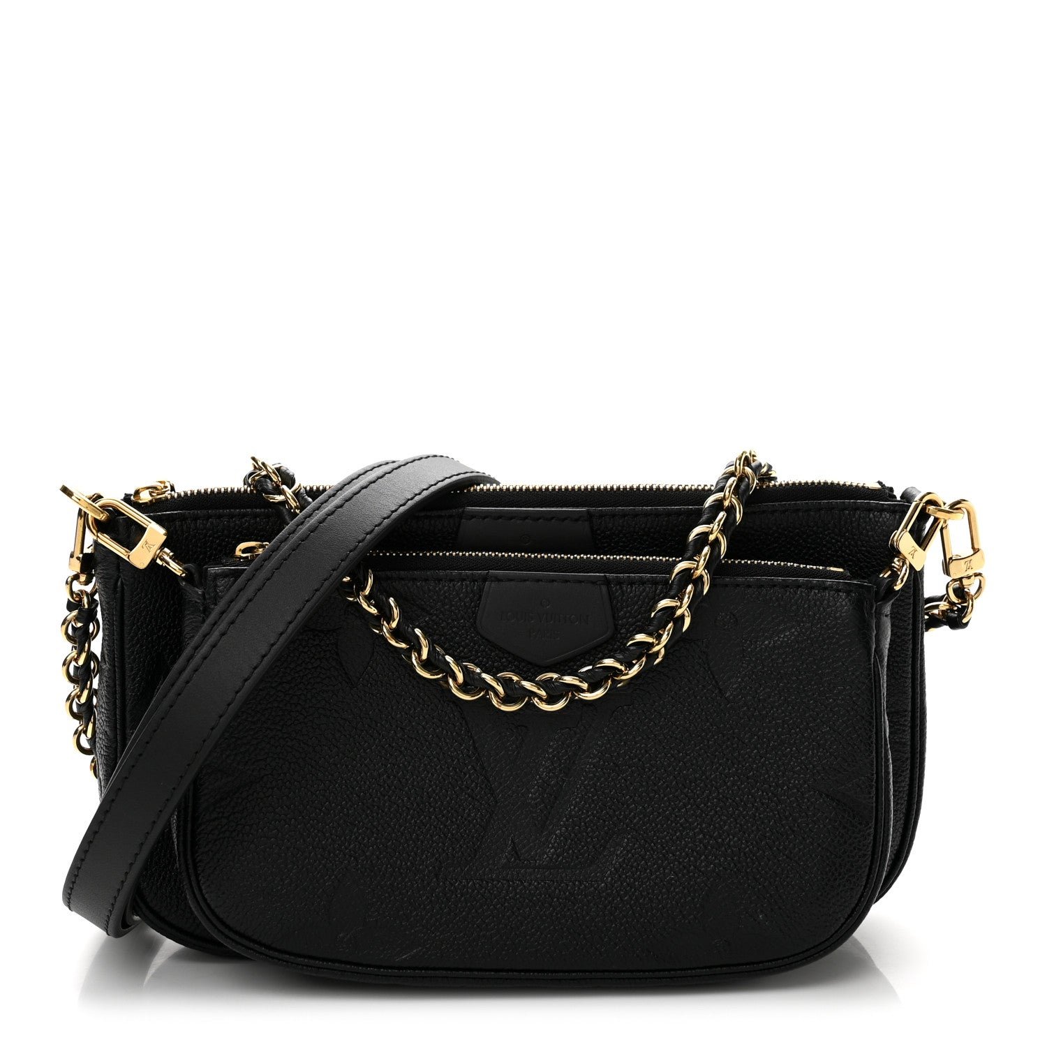 Louis Vuitton Empreinte Monogram Giant Multi Pochette Accessories Black