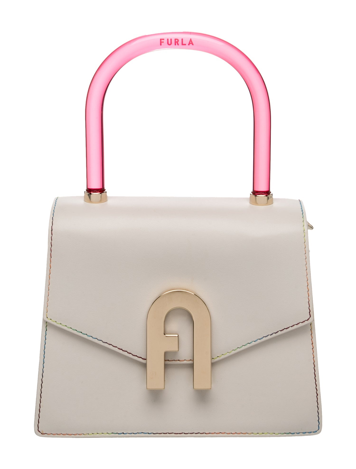 Leather Top Handle Bag