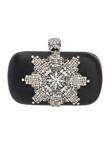 Alexander McQueen Satin Clutch