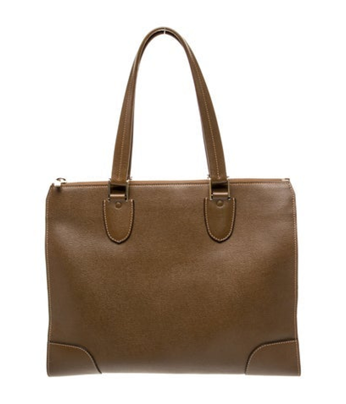 Valextra Leather Shoulder Bag