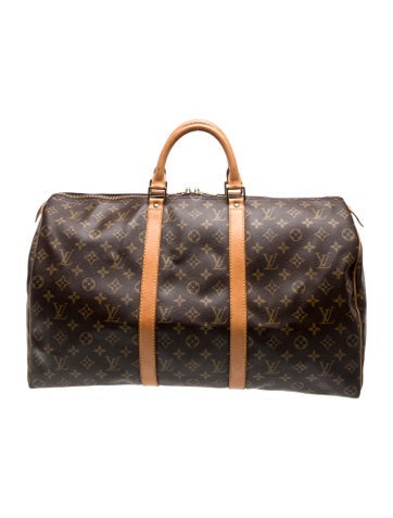Louis Vuitton LV Monogram Keepall 50 Vintage
