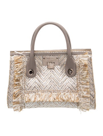 Leather Top Handle Bag