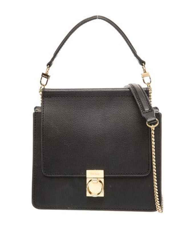 Polene Leather Shoulder Bag