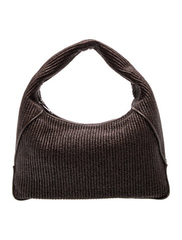 Brunello Cucinelli Raffia Shoulder Bag