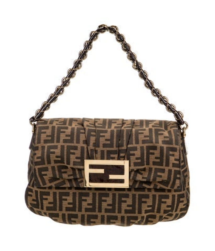 Fendi Zucca Ff Shoulder Bag Large