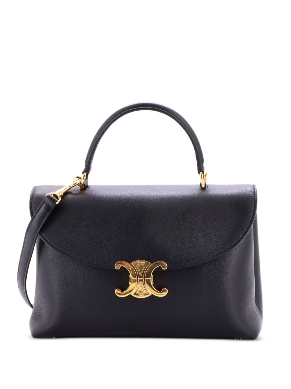 Nino Top Handle Bag Leather Medium satchel