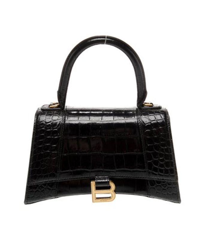 Balenciaga Embossed Leather Hourglass Small 2022