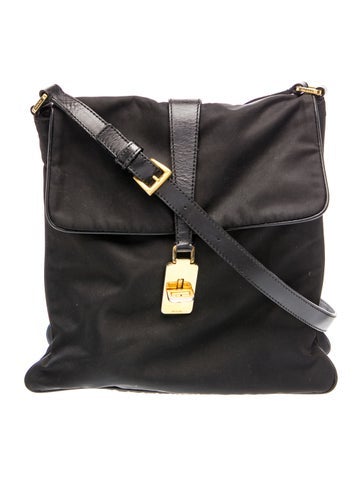 Tessuto Nylon Messenger Bag