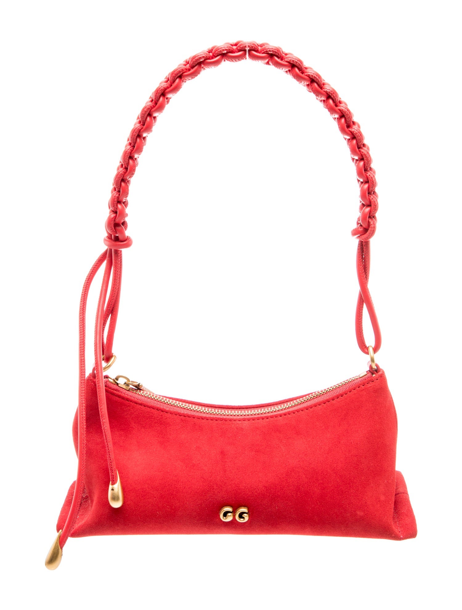 Cult Gaia Suede Shoulder Bag