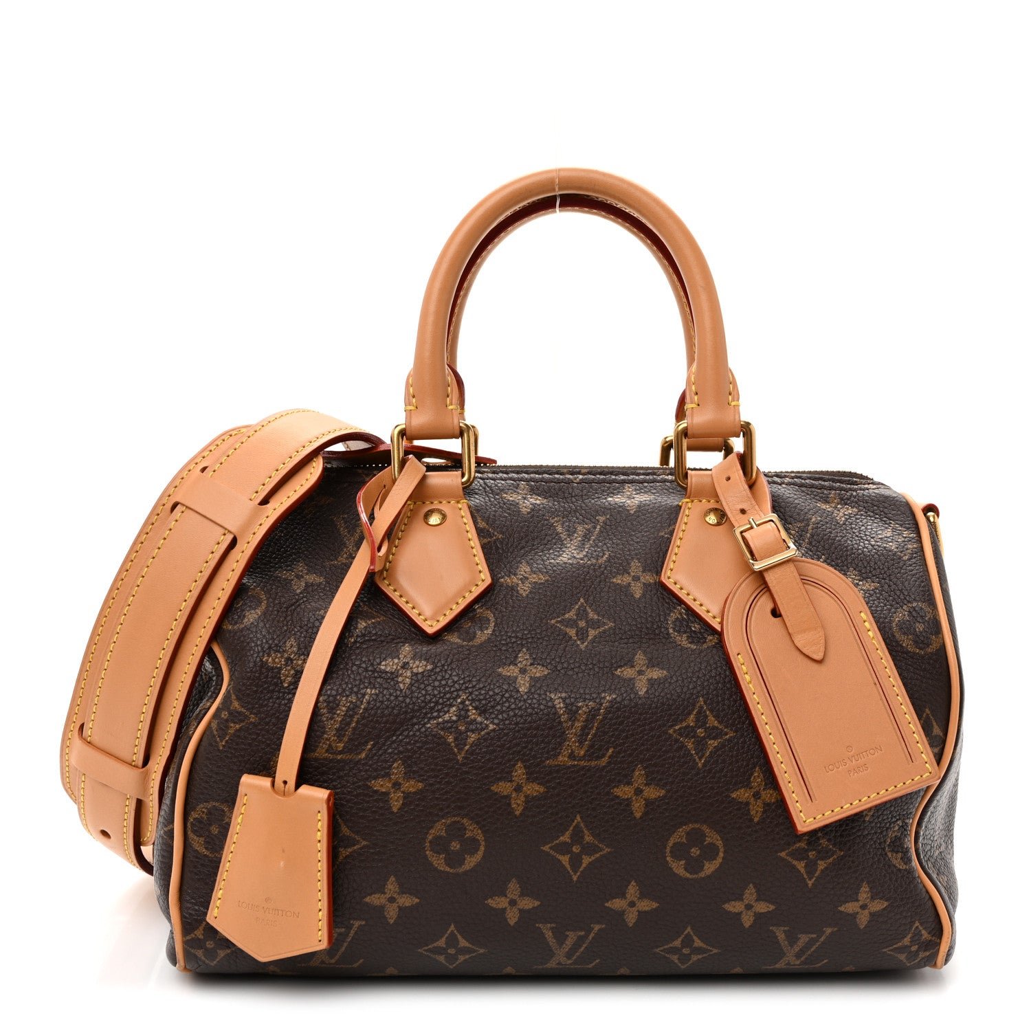 Louis Vuitton Calfskin Monogram Speedy P9 Bandouliere 25