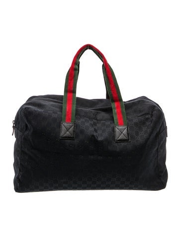 GG Canvas Weekender Bag