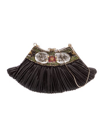 Badgley Mischka Satin Evening Bag