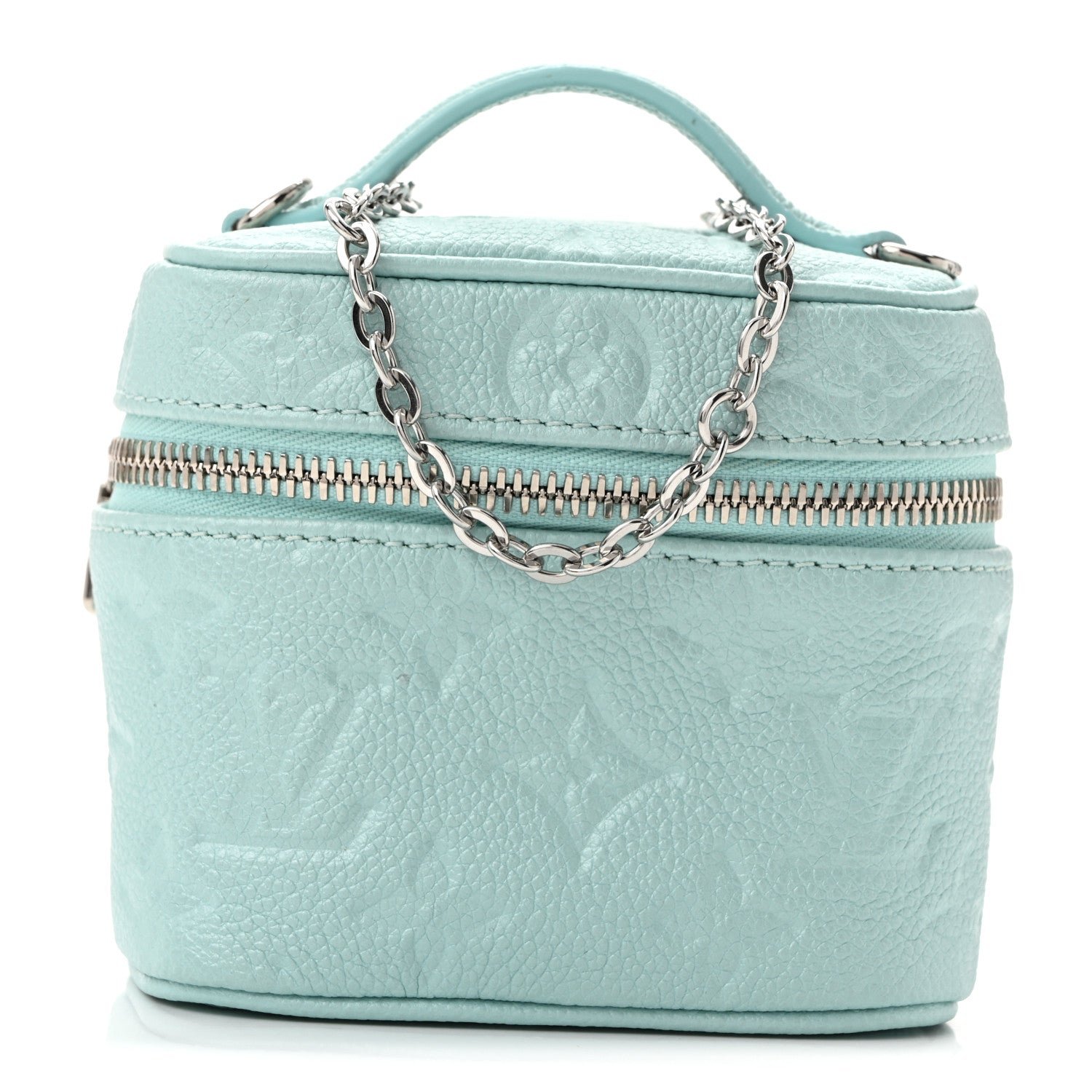 Louis Vuitton Empreinte Monogram Micro Vanity Pearly Lagoon Turquoise