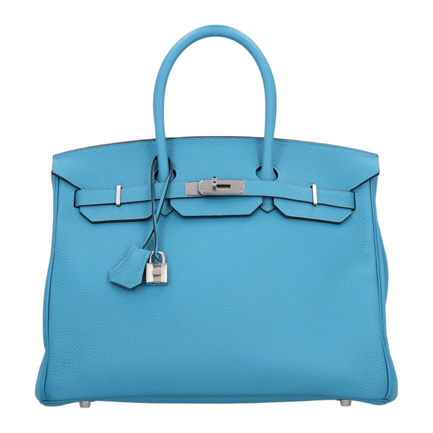 Hermes Togo BIRKIN 35 Turquoise