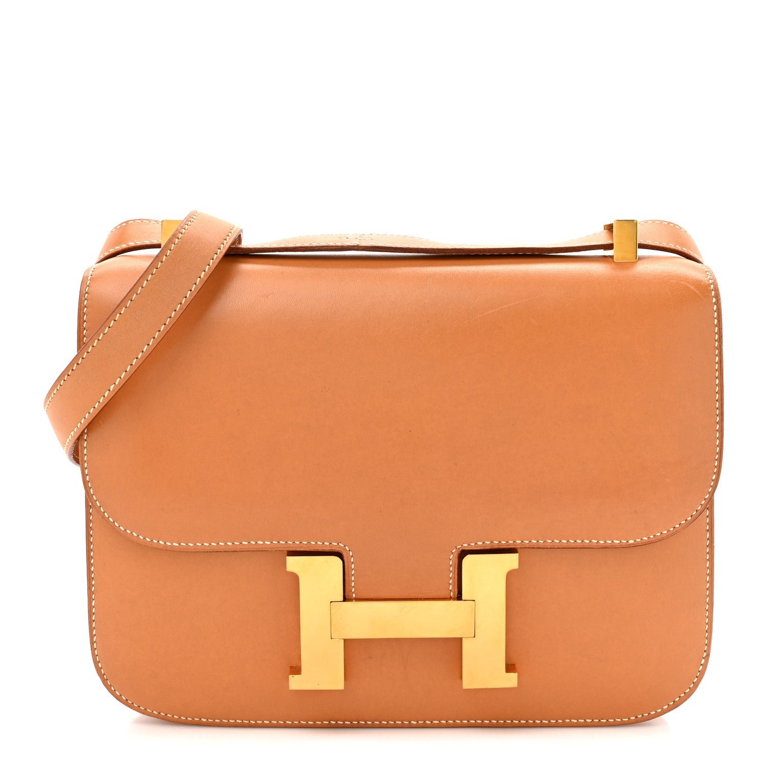 Hermes Vache Natural Constance 23
