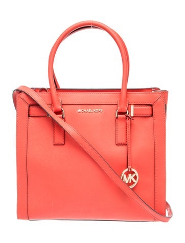 Leather Top Handle Bag