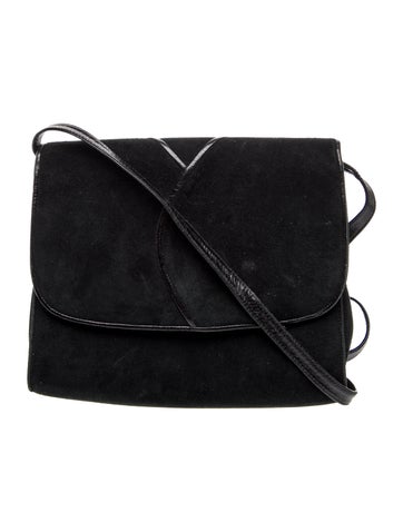 Suede Crossbody Bag Vintage