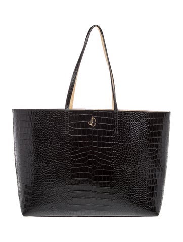 Jimmy Choo Embossed Leather Tote