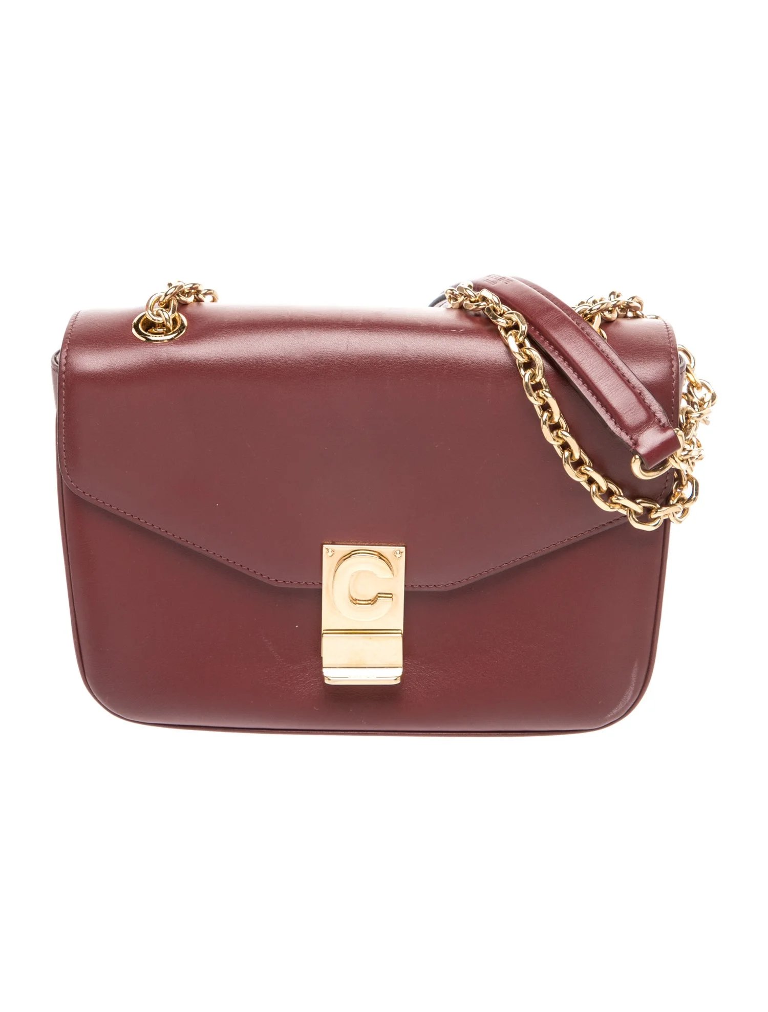 Leather C Bag