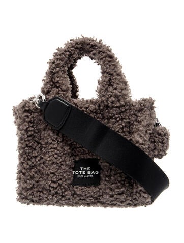 Shearling Top Handle Bag