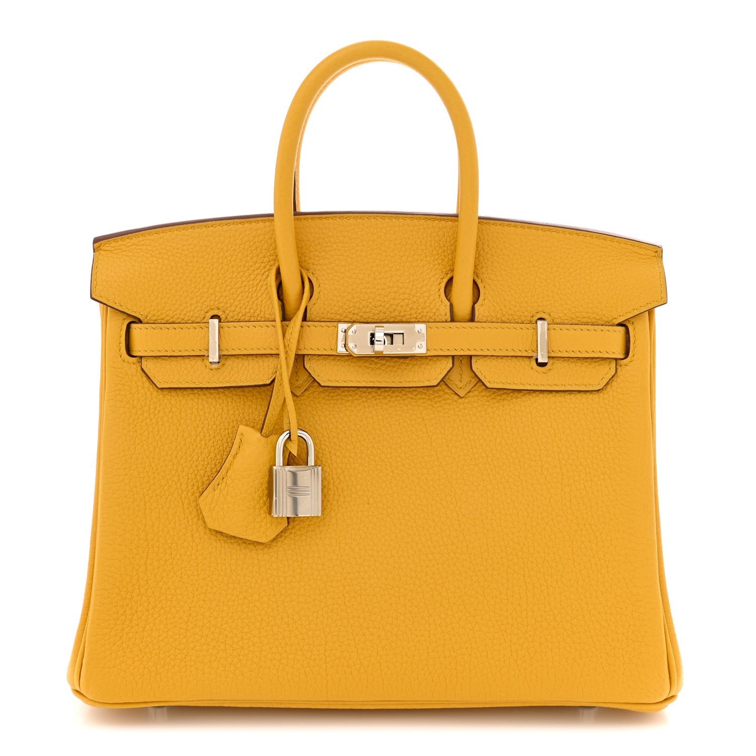 Hermes Togo Birkin 25 Jaune Ambre