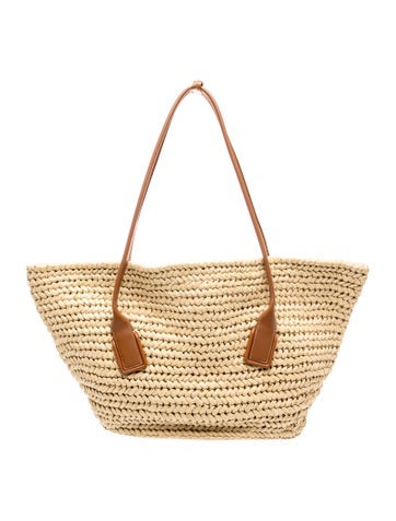 Raffia Basket Tote