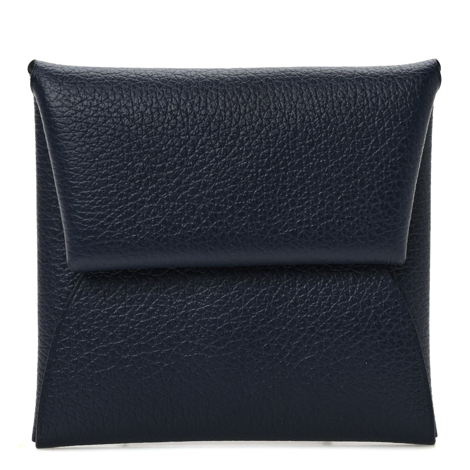 Hermes Evercolor Bastia Coin Purse Bleu Nuit