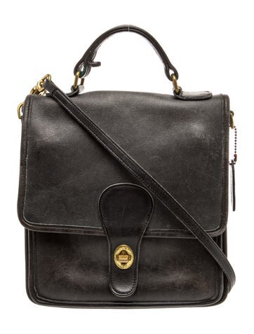 Leather Top Handle Bag