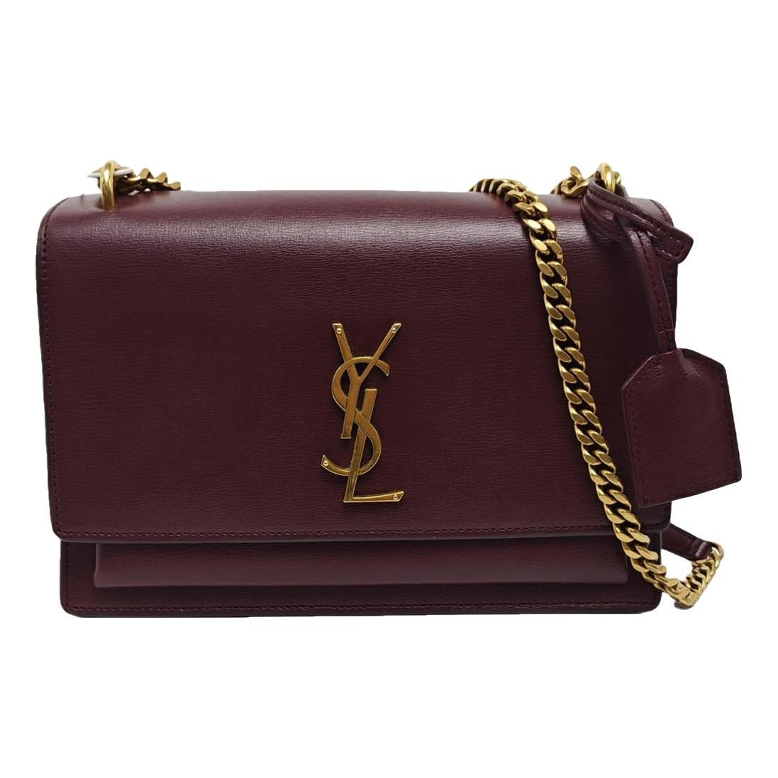 Sunset leather crossbody bag