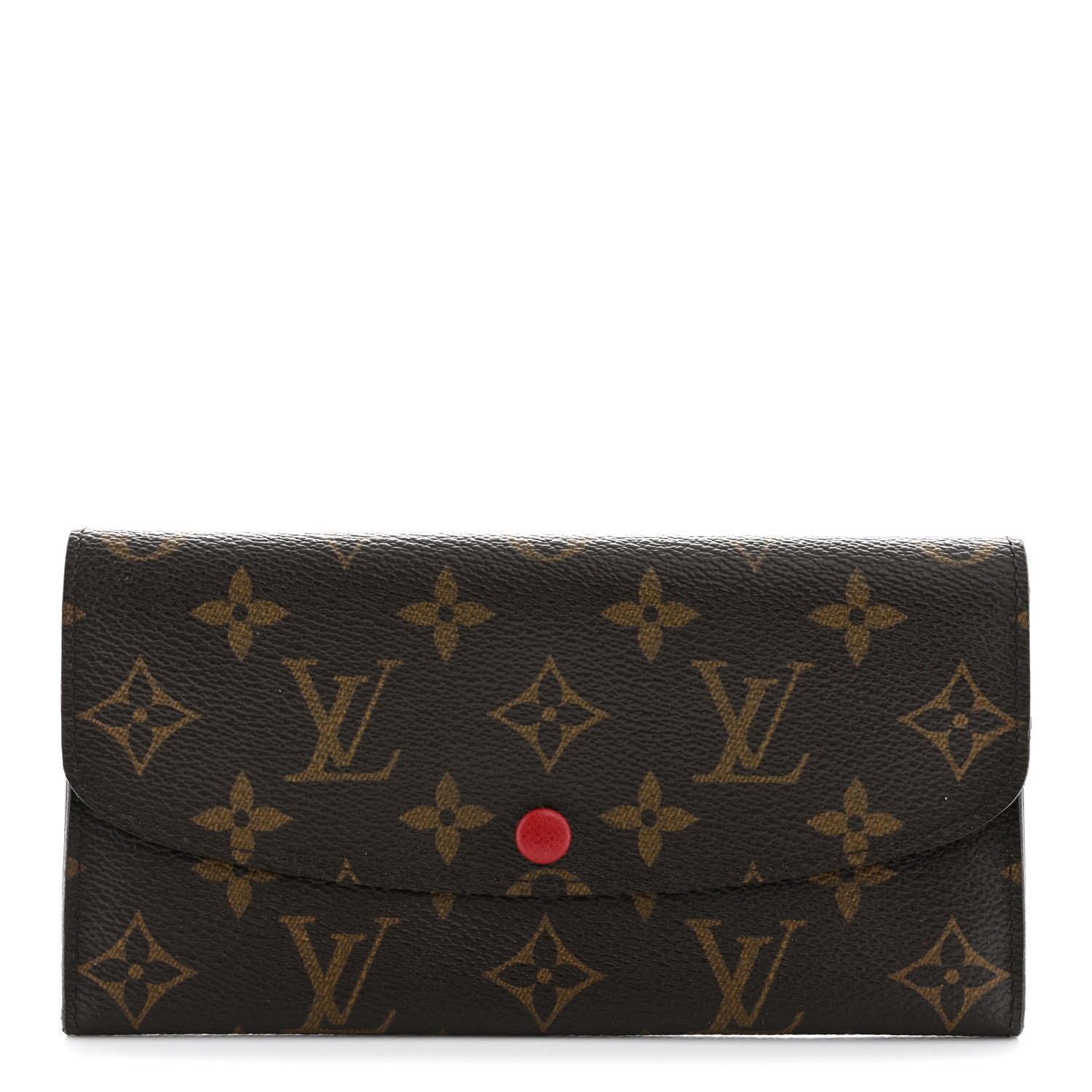 Louis Vuitton Monogram Emilie Wallet Fuchsia